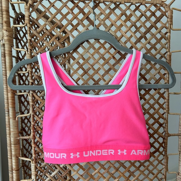 Under Armour Crossback Sports Bra - Picture 2 of 4